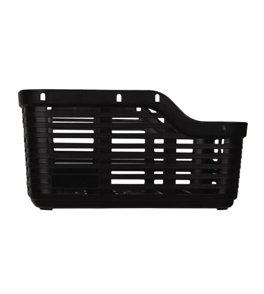 Cestino posteriore per bicicletta bellelli "zigzag" nero, 38x33x19 cm