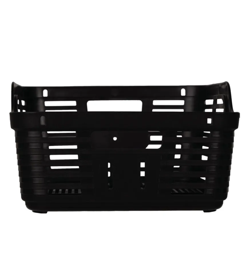 Cestino posteriore per bicicletta bellelli "zigzag" nero, 38x33x19 cm