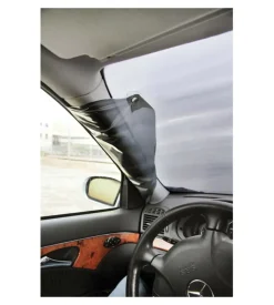 Copertura antibrina per parabrezza auto lampa "no-frost basic", 180x85 cm - 66852