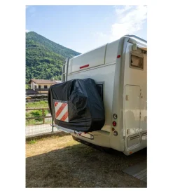 Copertura per portabici camper e roulotte nordrive 145x70x120 cm - n60059