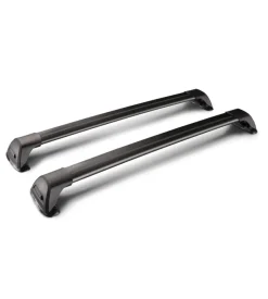 Coppia barre auto portatutto telescopiche in alluminio - 110+115 cm  y8050237