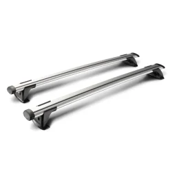 Coppia barre auto portatutto in alluminio - 134 cm  y8050189