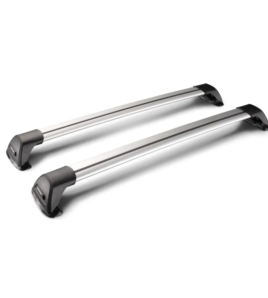 Coppia barre auto portatutto telescopiche in alluminio - 100 cm y8050181