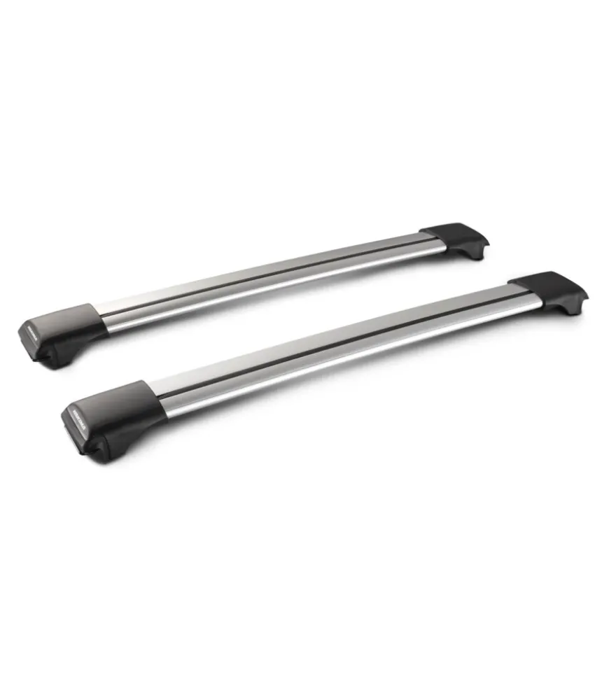 Coppia barre auto portatutto in alluminio - 97+103 cm y8050212