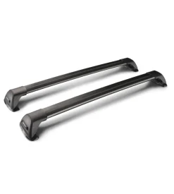 Coppia barre auto portatutto telescopiche in alluminio - 90 cm  y8050219