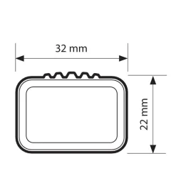 Coppia barre portatutto in acciaio rail top - xl - 140 cm n15032