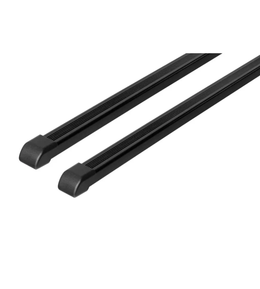 Coppia barre portatutto in acciaio sezione quadra - m - 120 cm n15020