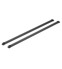 Coppia barre portatutto in acciaio sezione quadra - s - 108 cm n15019