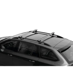Coppia barre portatutto in alluminio silenzio rail - s - 108 cm n15094