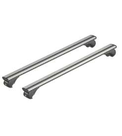Coppia barre portatutto in alluminio silenzio rail - s - 108 cm n15094