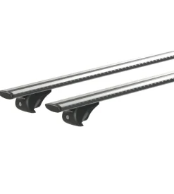 Coppia barre portatutto in alluminio silenzio rail - s - 108 cm n15094