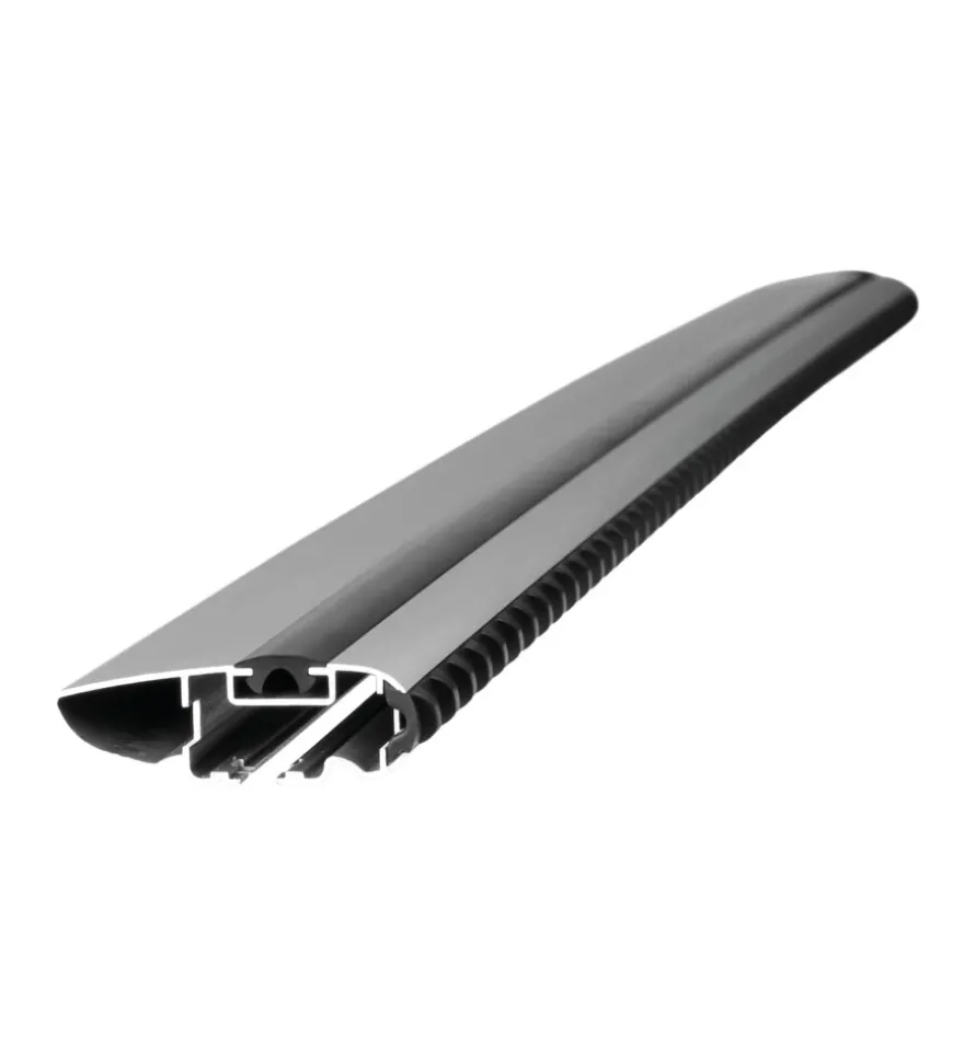 Coppia barre portatutto in alluminio silenzio - l - 128 cm n15086