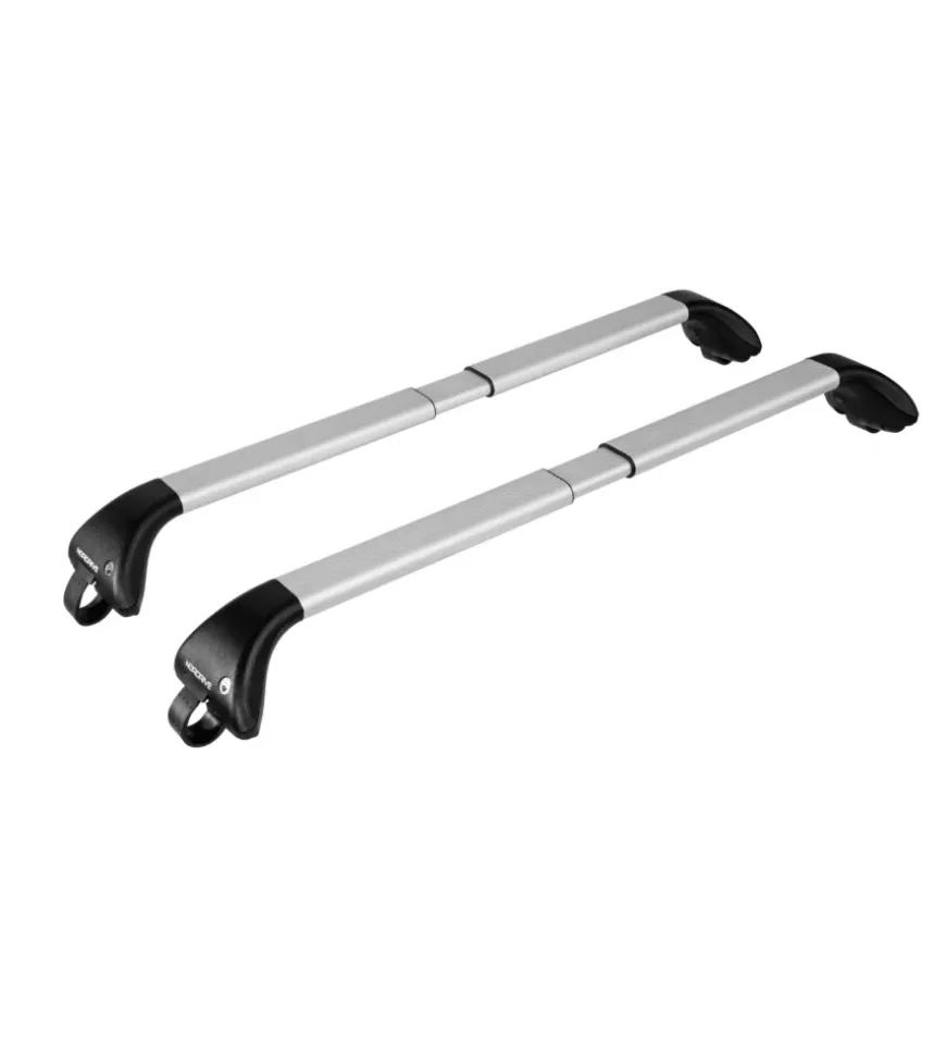 Coppia barre portatutto in alluminio yuro - s - 108 cm n15044