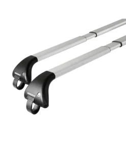 Coppia barre portatutto in alluminio yuro - s - 108 cm n15044