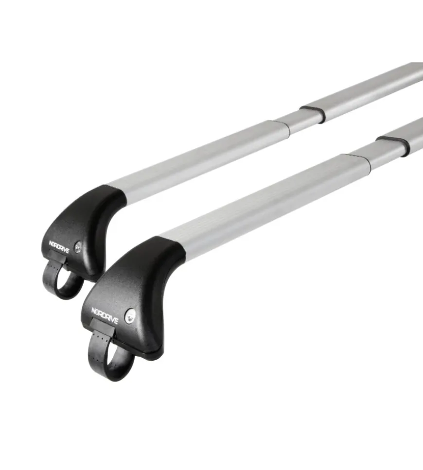 Coppia barre portatutto in alluminio yuro - s - 108 cm n15044