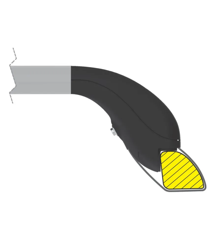 Coppia barre portatutto in alluminio yuro - s - 108 cm n15044