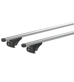 Coppia barre portatutto in alluminio yuro - m - 120 cm  n15045