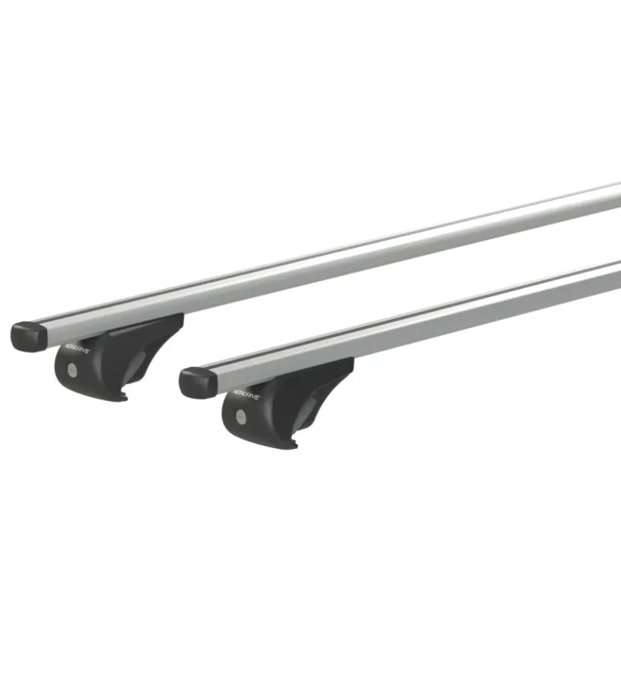 Coppia barre portatutto in alluminio yuro - m - 120 cm n15045