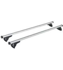 Coppia barre portatutto in alluminio nowa - m - 120 cm n15065