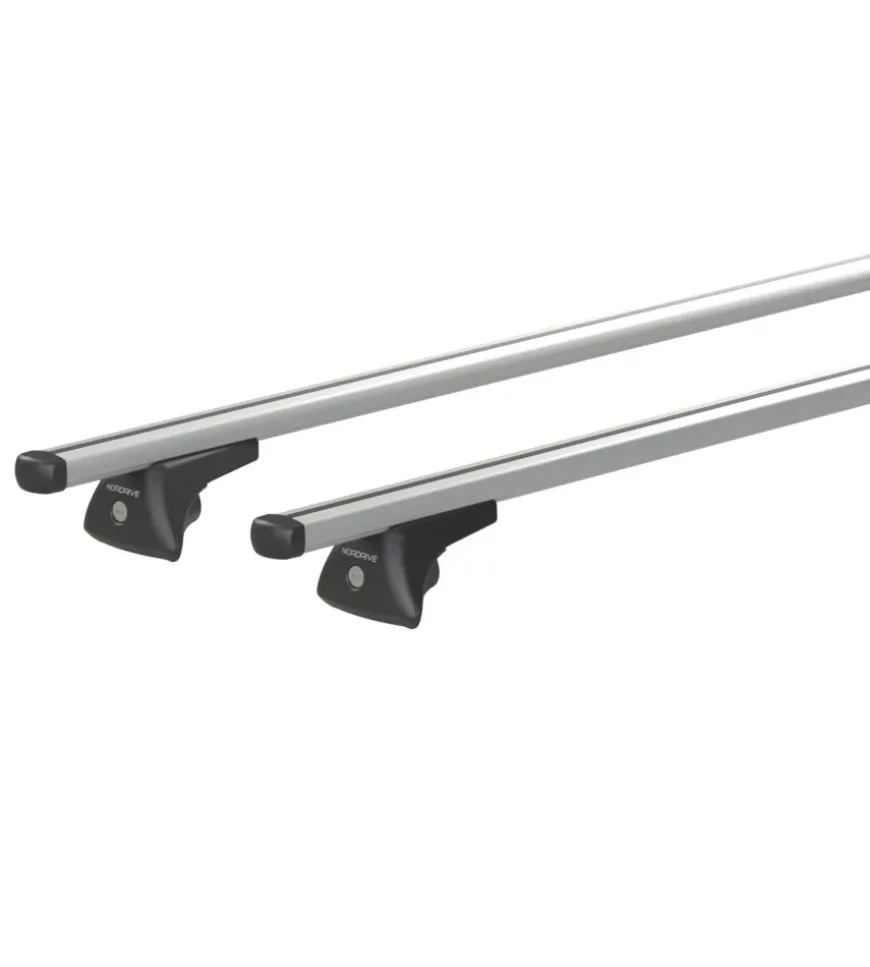 Coppia barre portatutto in alluminio nowa - m - 120 cm n15065