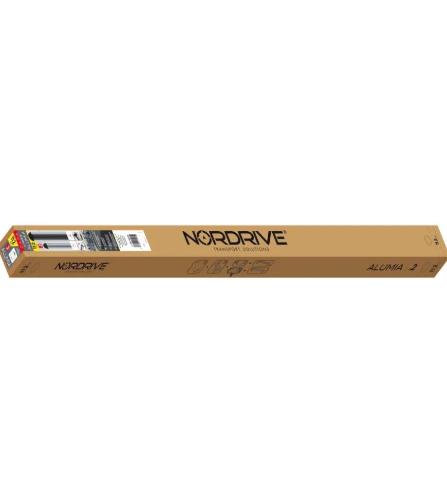 Coppia barre portatutto in alluminio alumia - m - 120 cm n15025