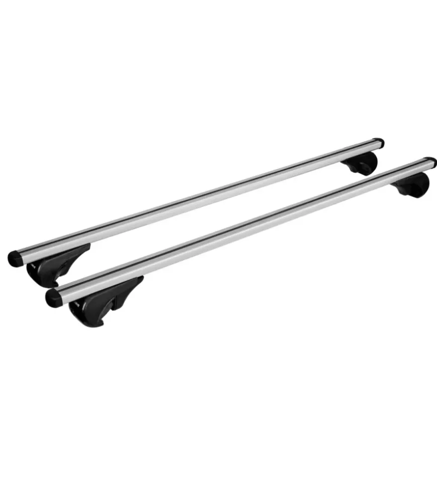 Coppia barre portatutto in alluminio yuro - l - 127 cm n15046