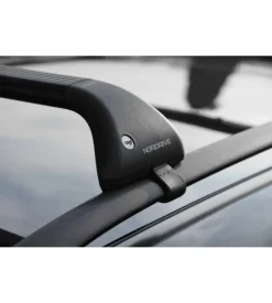 Coppia barre portatutto snap-fit steel telescopiche in acciaio - mis. 1 - 80÷111 cm  n15010