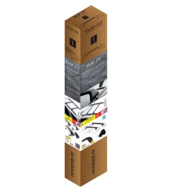 Coppia barre portatutto snap-fit steel telescopiche in acciaio - mis. 1 - 80÷111 cm  n15010