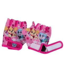 Coppia di guanti da bici "paw patrol girl" senza dita