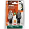 Coppia frecce carbon "tuareg" bianco  90099