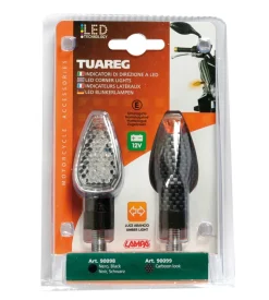Coppia frecce carbon "tuareg" bianco 90099