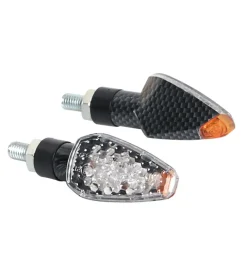 Coppia frecce carbon "tuareg" bianco  90099
