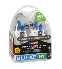 Coppia lampade h1"blu-xe"12v.55w pilot 58180