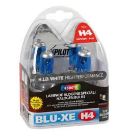 Coppia lampade h4"blu-xe"60/55w pilot 58184