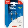 Coppia lampade siluro 5w sv 8.5 11x38  58110