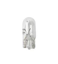 Coppia lampade zoccolo vetro 5w t10 58105