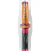 Coppia manopole moto rosse  "metal"  90311