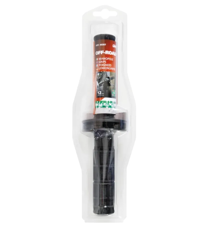 Coppia manopole off road nere 90307