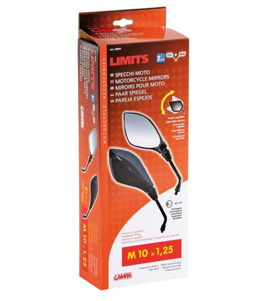 Coppia specchietti "limits" 90081