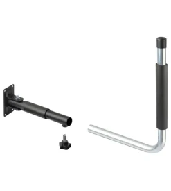 Coppia supporti da parete per box tetto tipo 1, laterale n60050 - nordrive