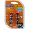 Coppia viti luce rosso  90173