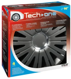 Copricerchi per auto active grafite - ø 16" pilot 31563