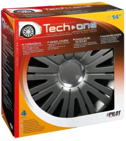 Copricerchi per auto active grafite - ø 14" pilot 31561