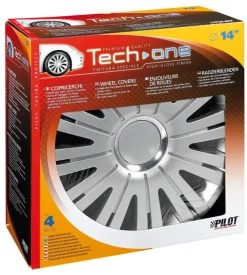 Copricerchi per auto active silver - ø 14" pilot 31556