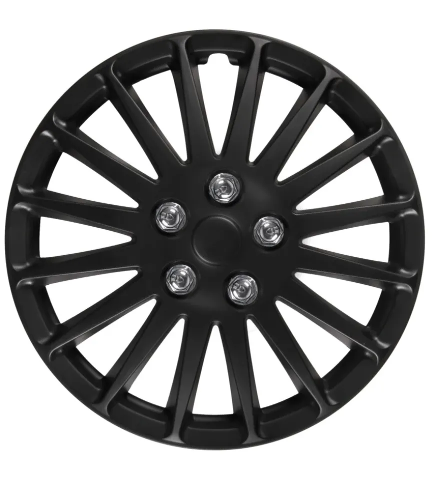 Copricerchi per auto c-071, x-treme - ø 13" - nero opaco 31188