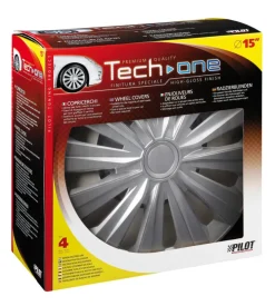 Copricerchi per auto "multi silver" - ø 15" pilot 31637