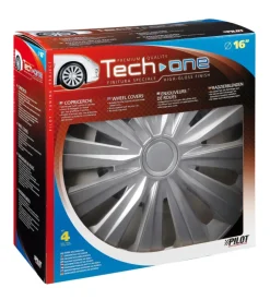 Copricerchi per auto "multi silver" - ø 16" pilot 31638