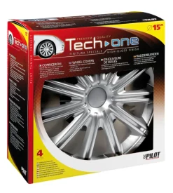 Copricerchi per auto nero - ø 15" 31512