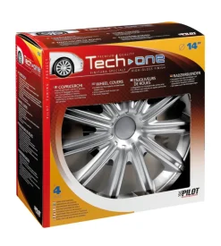 Copricerchi per auto nero - ø 14" 31511