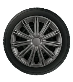 Copricerchi per auto nero dark - ø 13" 31515